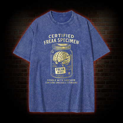 Certified Freak Specimen Washed T-shirt