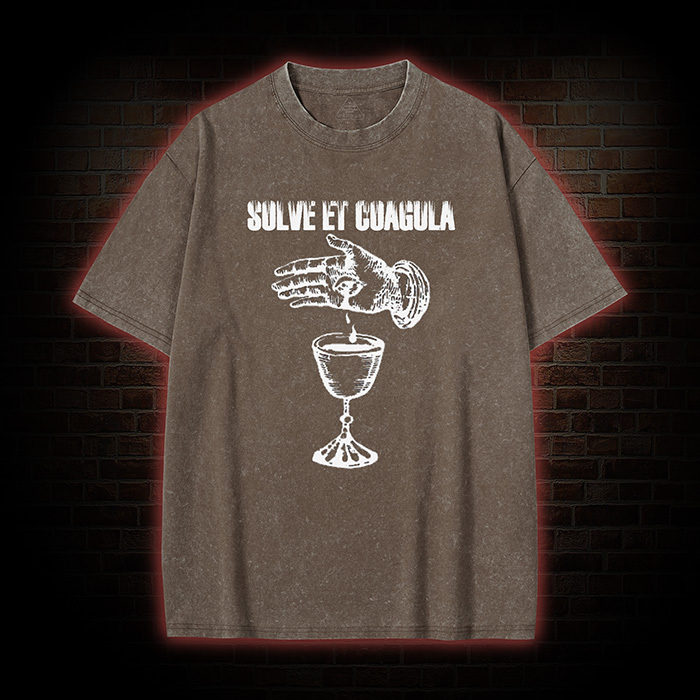 Solve Et Coagula Washed T-shirt