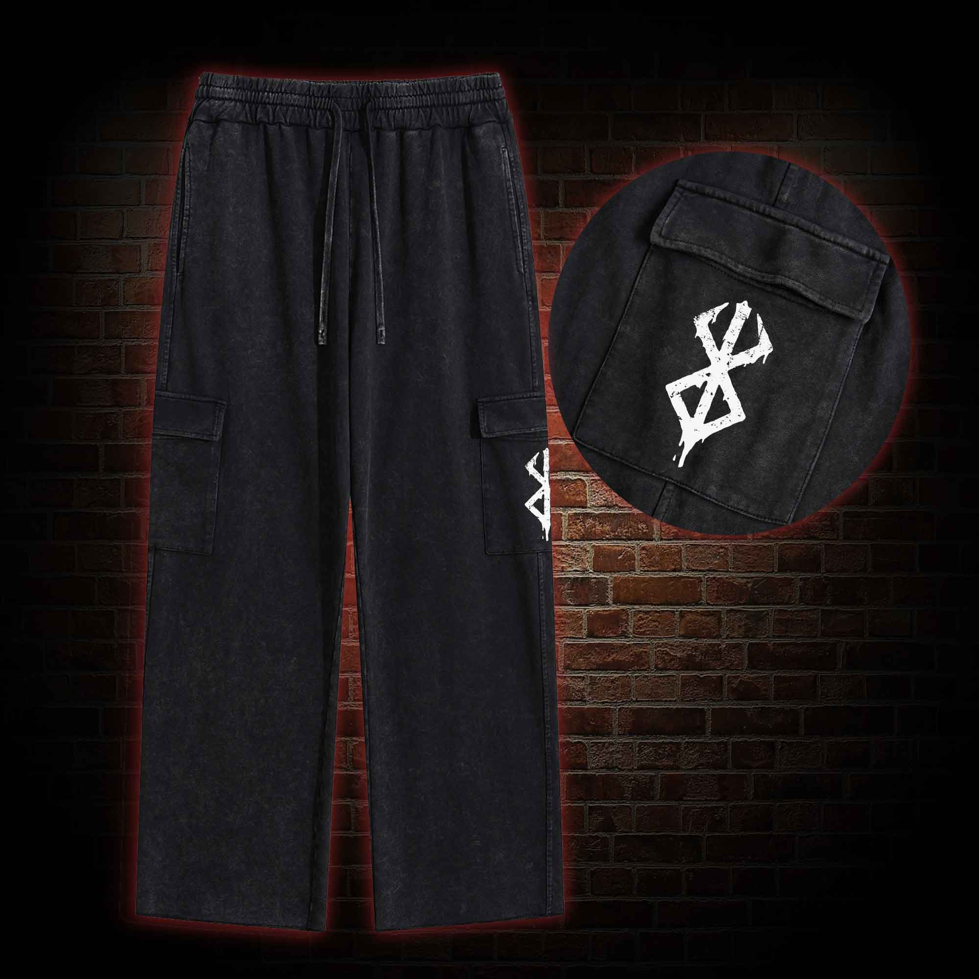 You'll Walk Again Soon Washed Cargo Pants