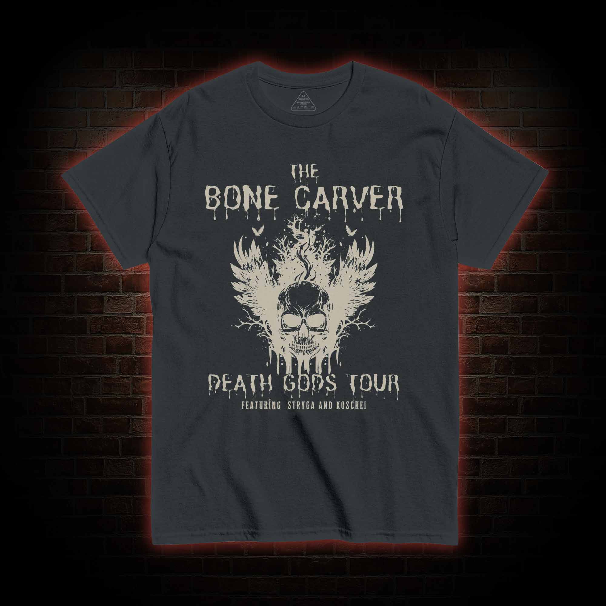 The Bone Carver Death Gods Tour T-shirt