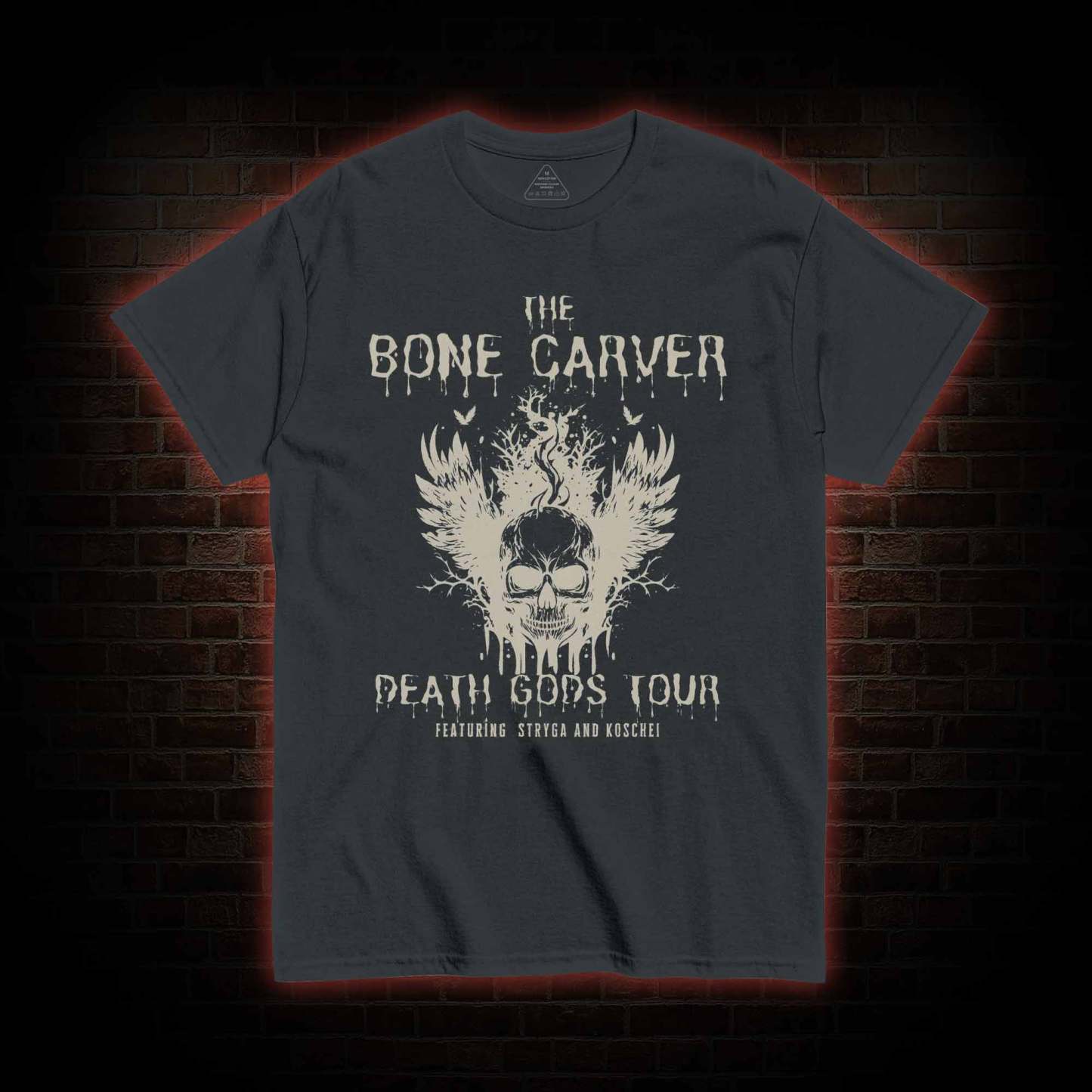 The Bone Carver Death Gods Tour T-shirt