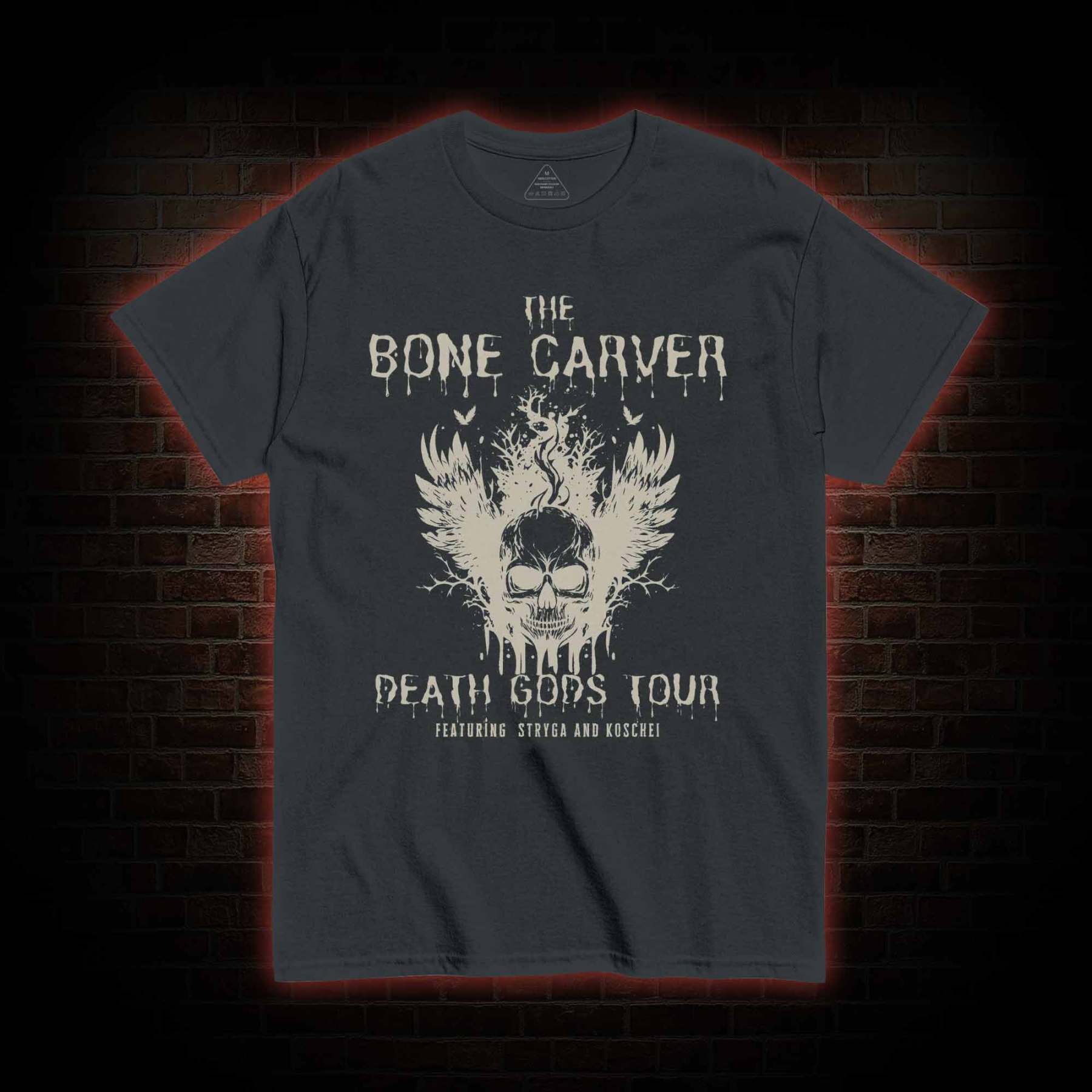The Bone Carver Death Gods Tour T-shirt