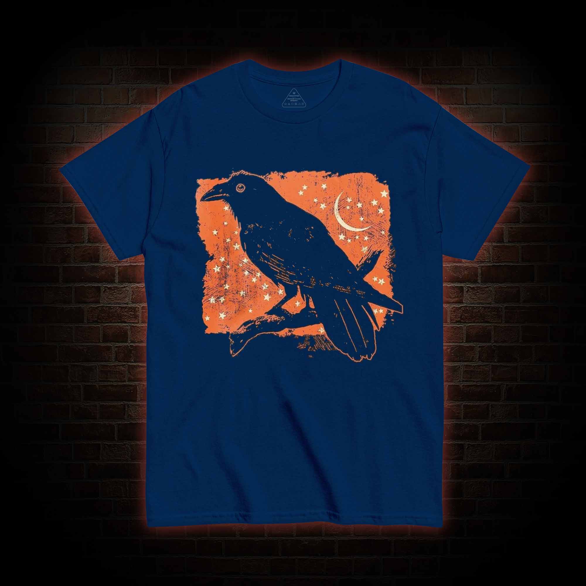 Crow On Branch T-shirt