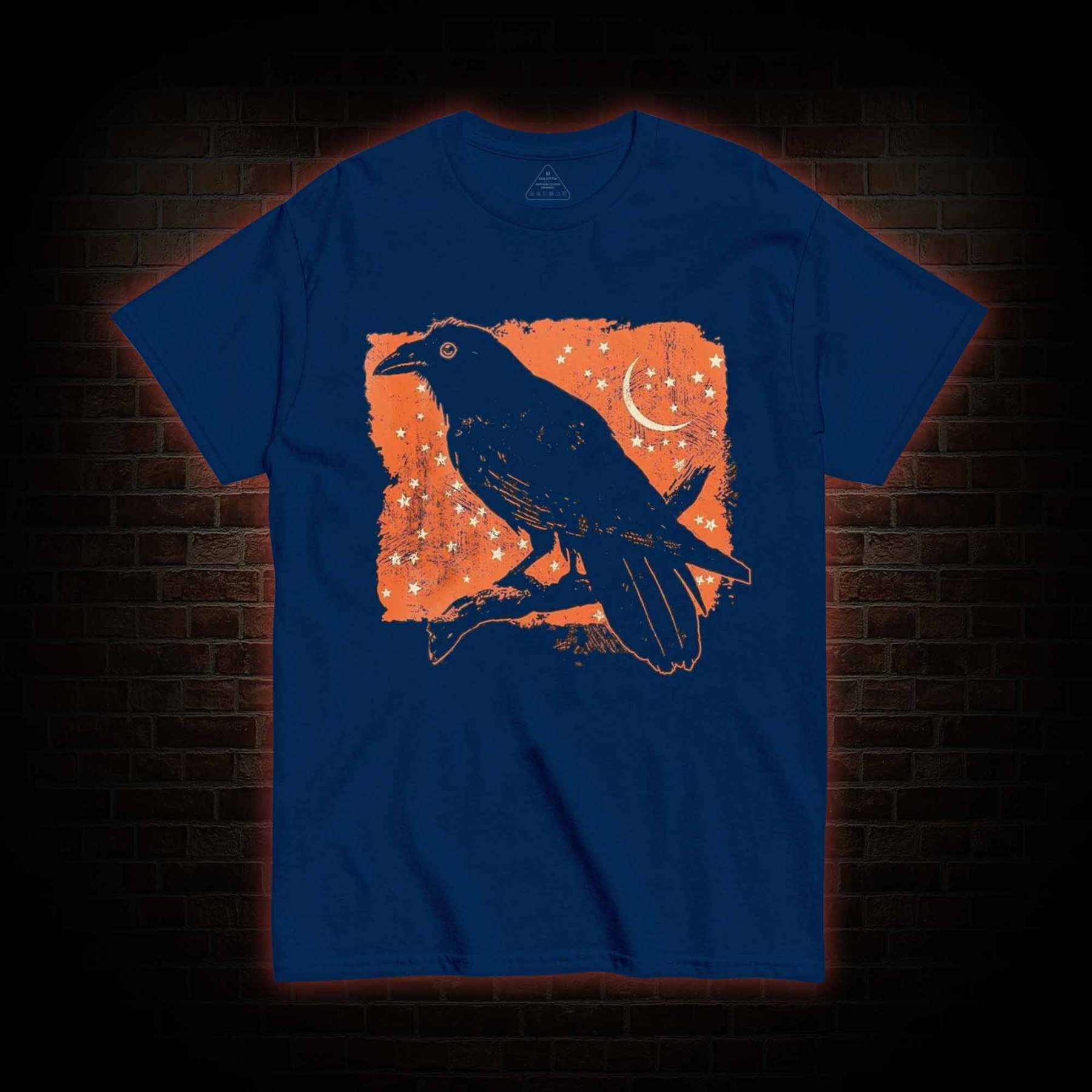 Crow On Branch T-shirt