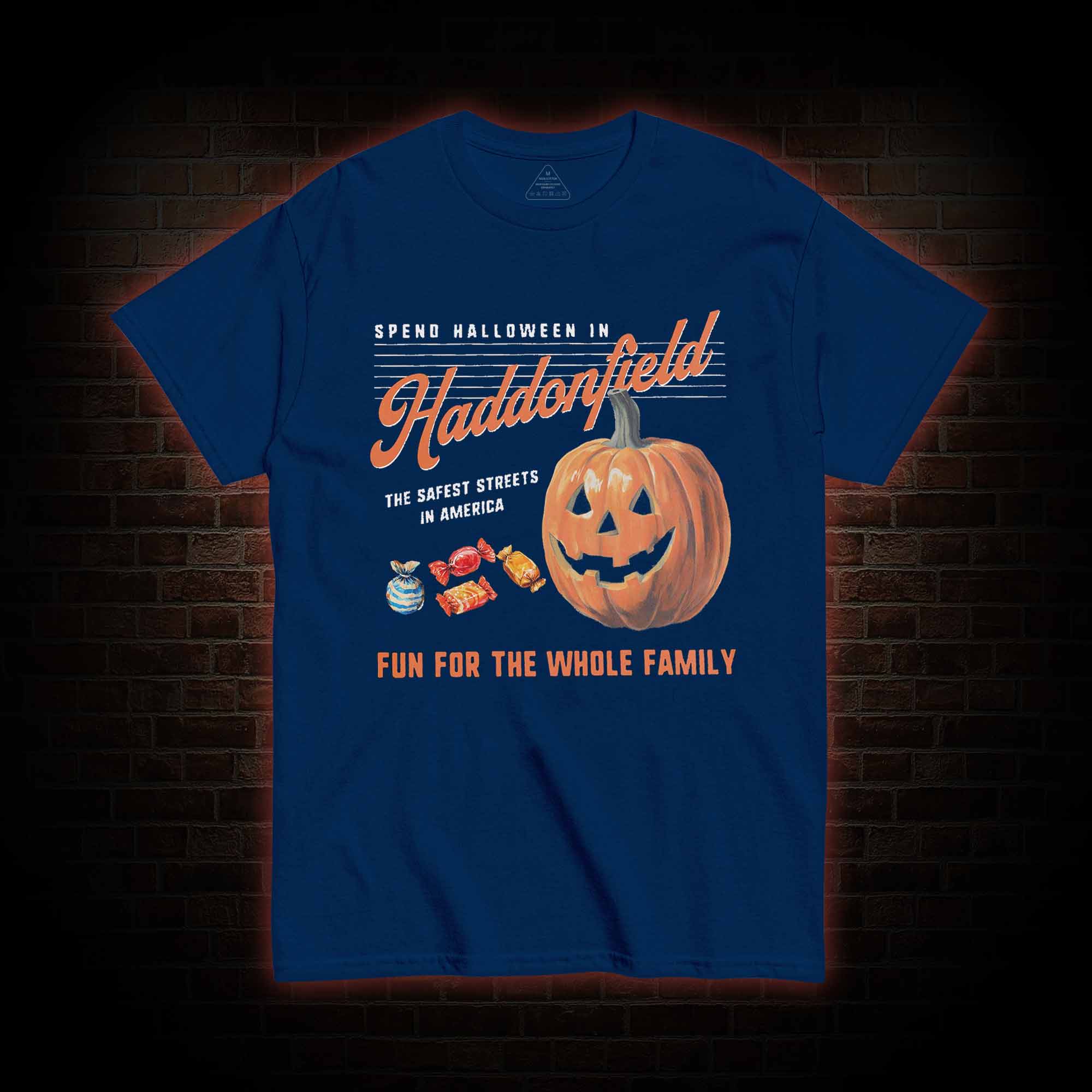 Spend Halloween in Haddonfield T-shirt