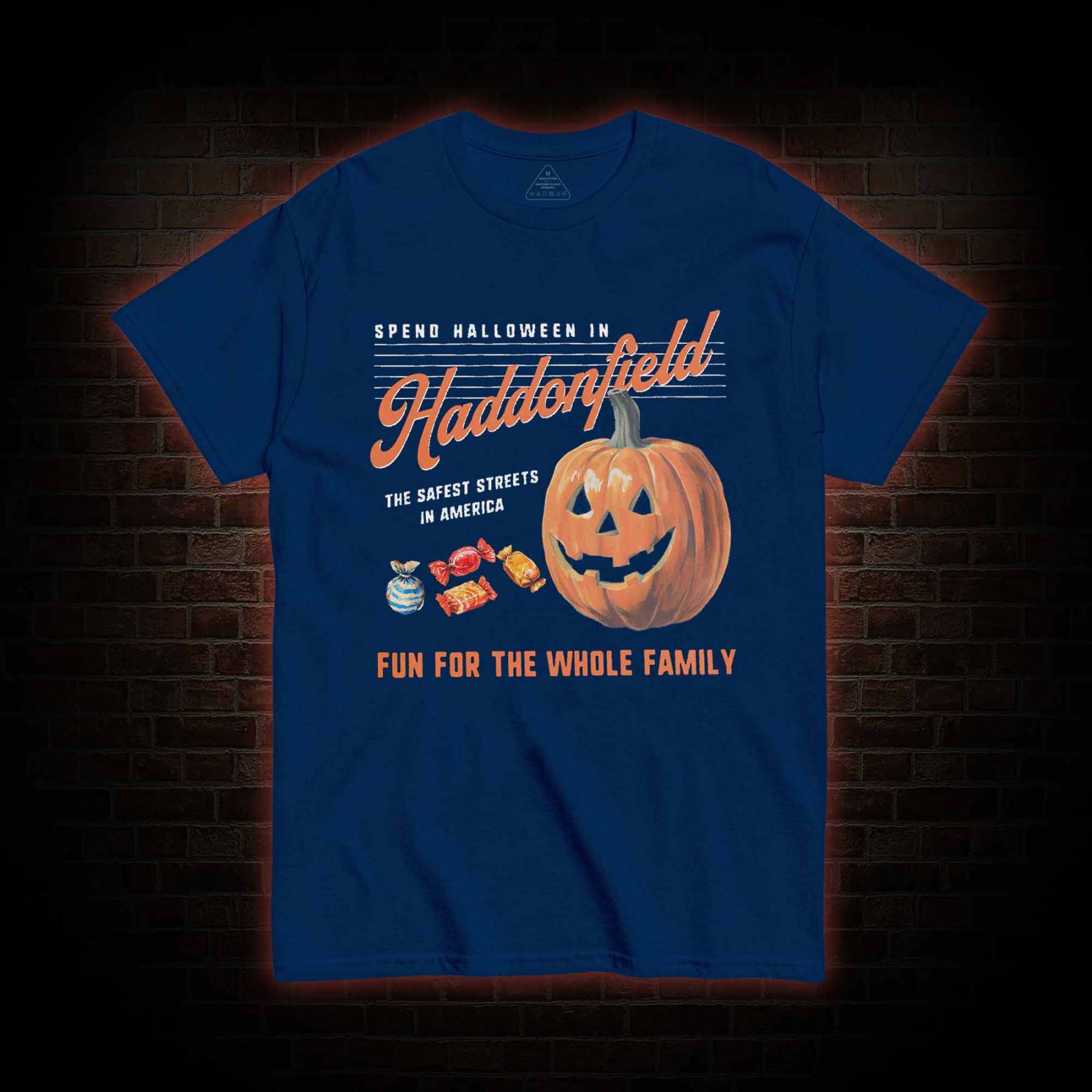Spend Halloween in Haddonfield T-shirt