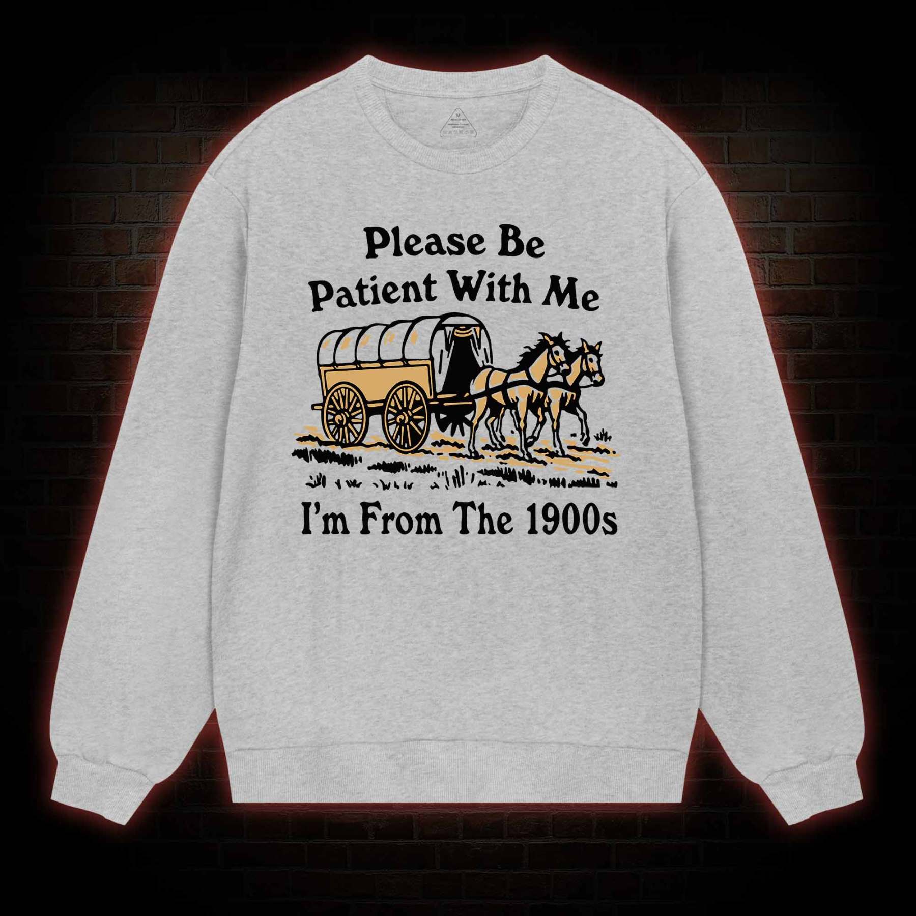 Please Be Patient With Me Sweatshirt