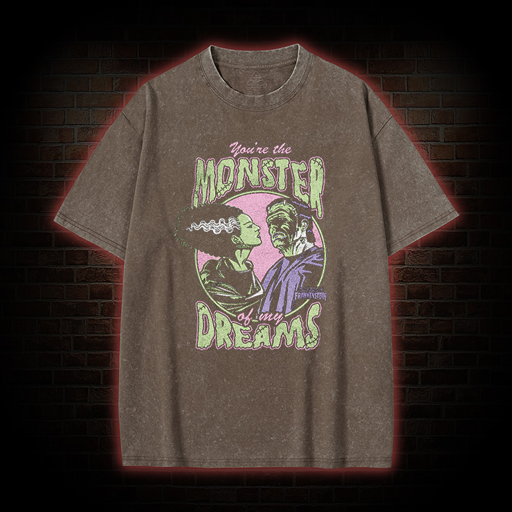 Dream Monster Bride Washed T-shirt