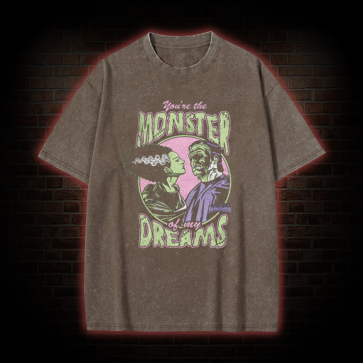 Dream Monster Bride Washed T-shirt