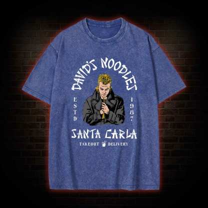 David's Noodles Santa Carla Washed T-shirt