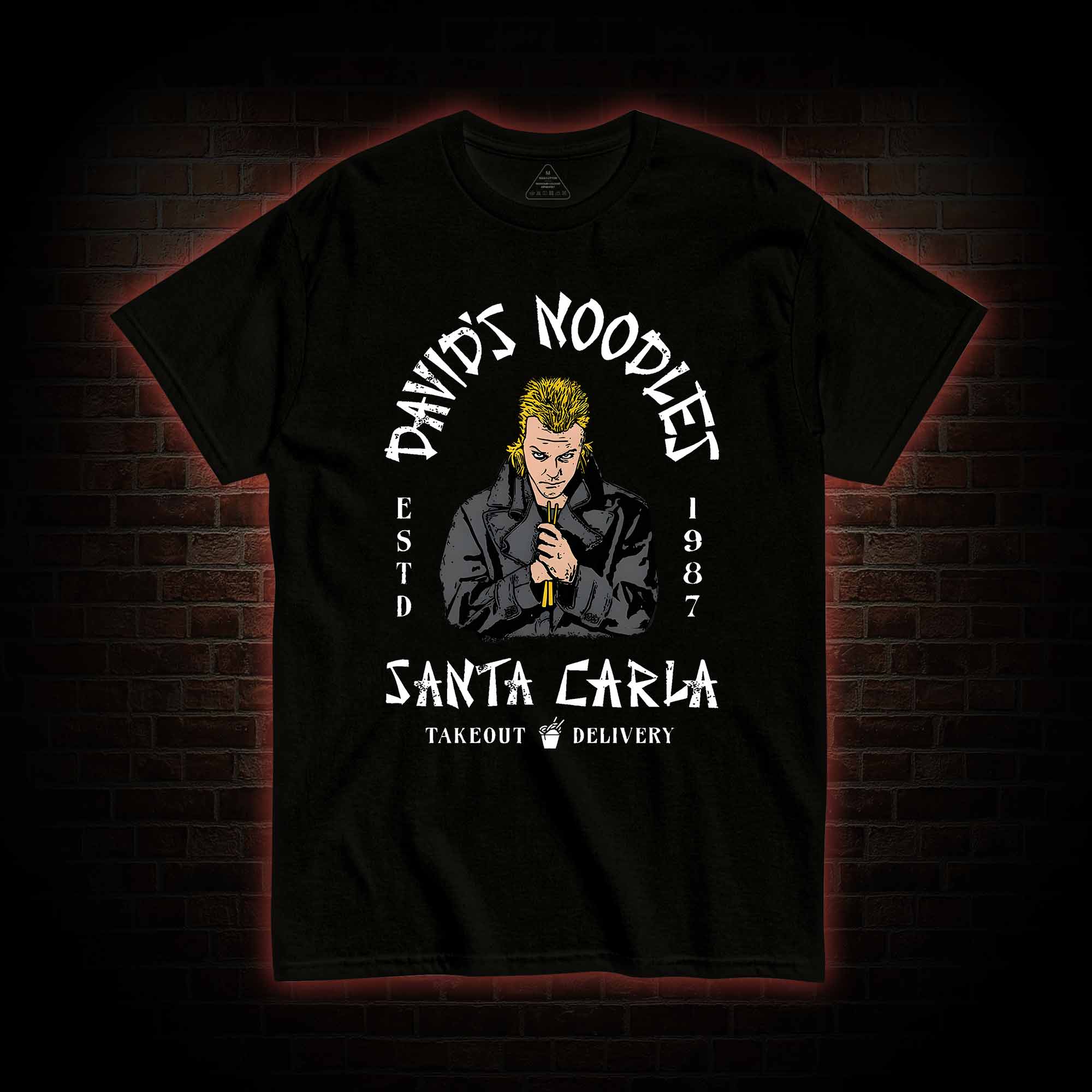 David's Noodles Santa Carla T-shirt