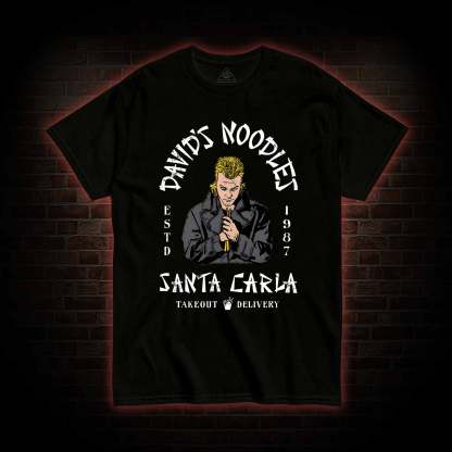 David's Noodles Santa Carla T-shirt
