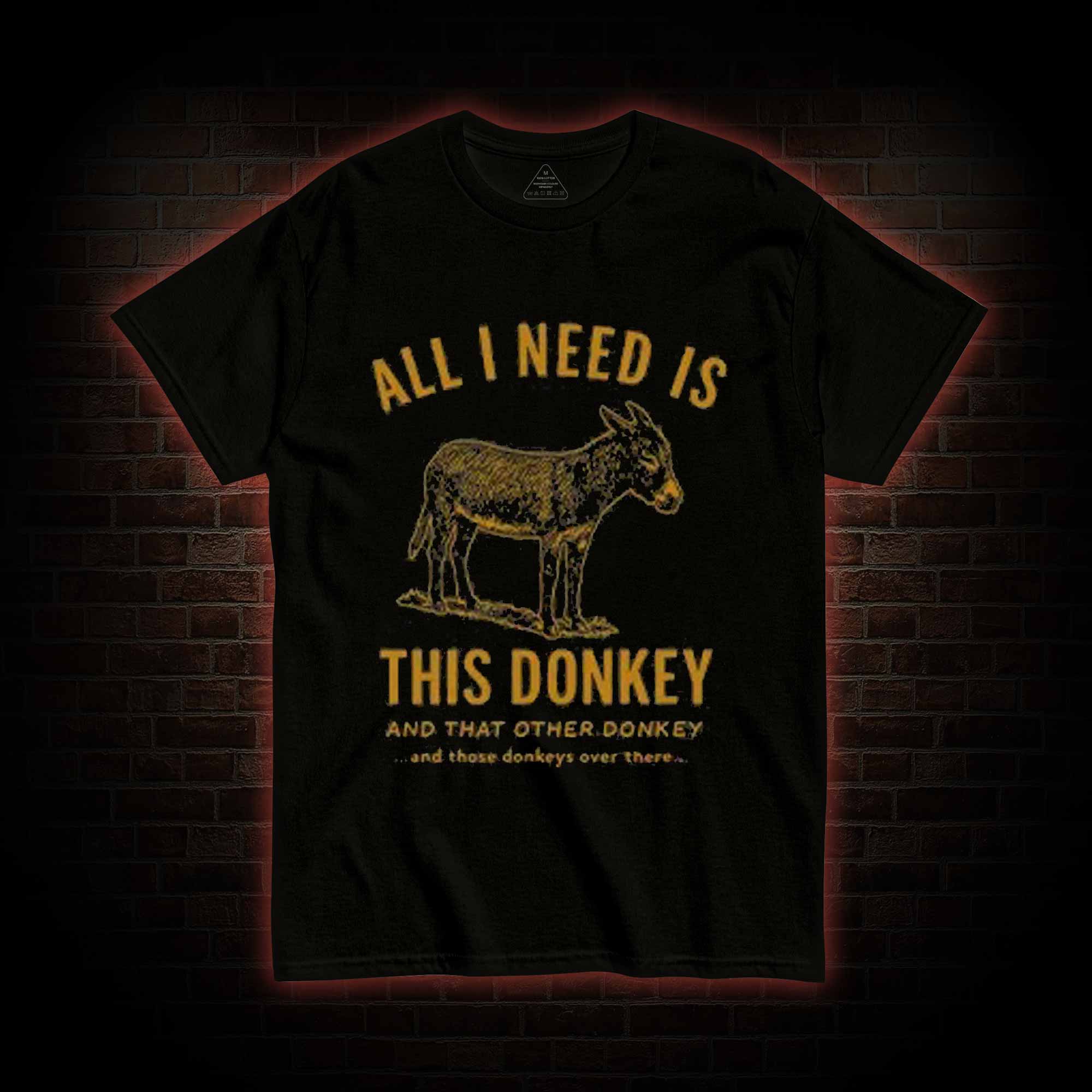 All I Need is This Donkey T-shirt