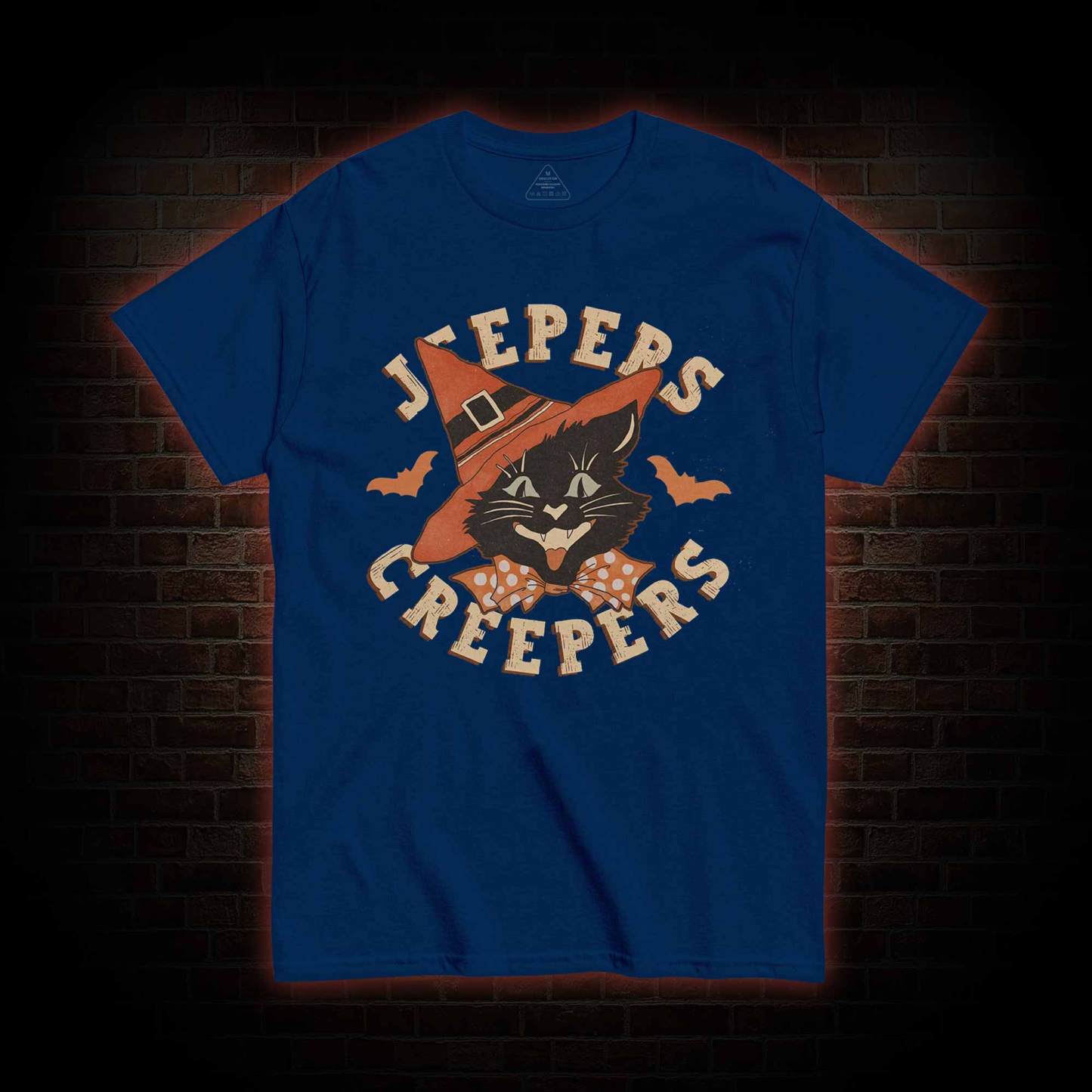 Halloween Black Cat T-shirt