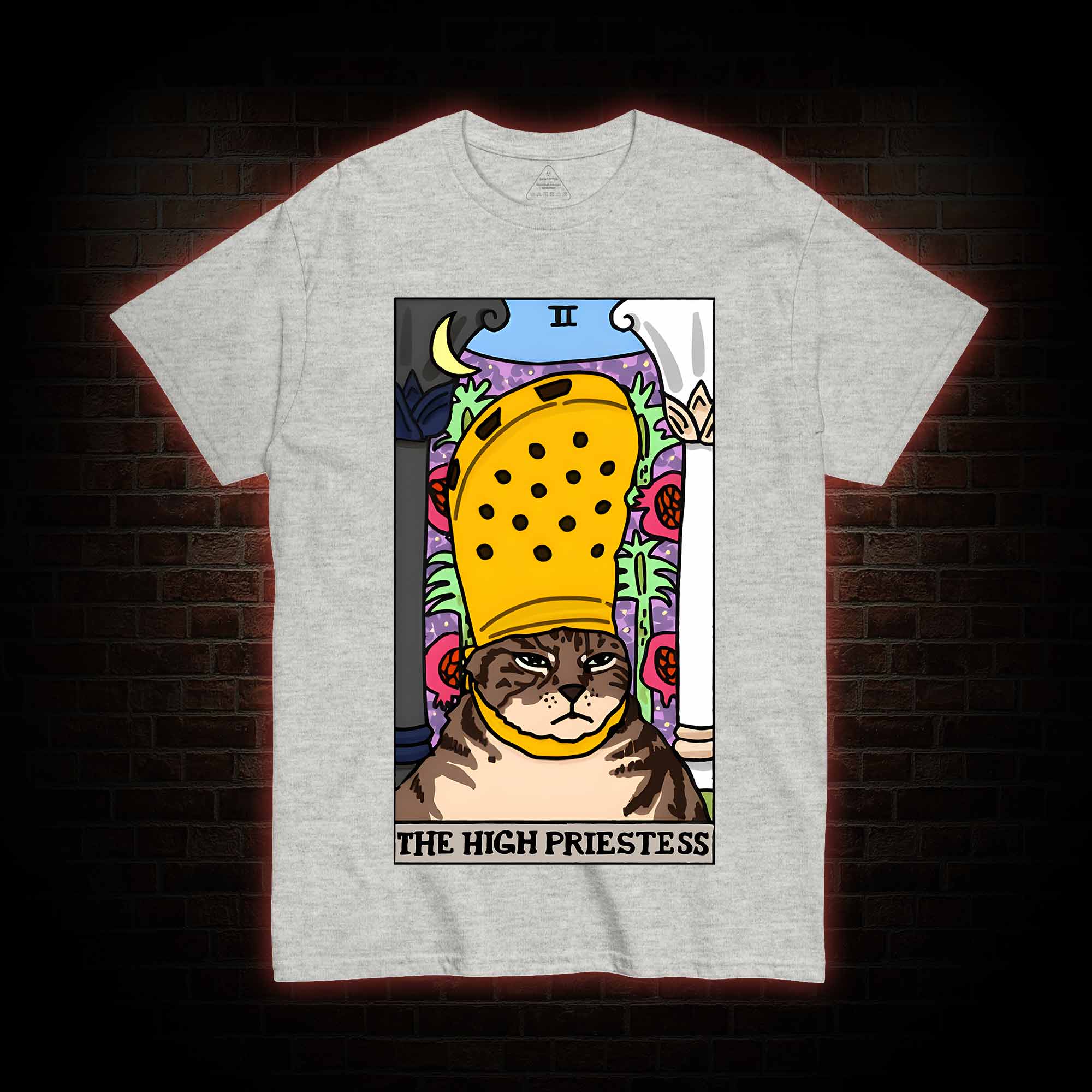 The High Priestess Cat T-shirt