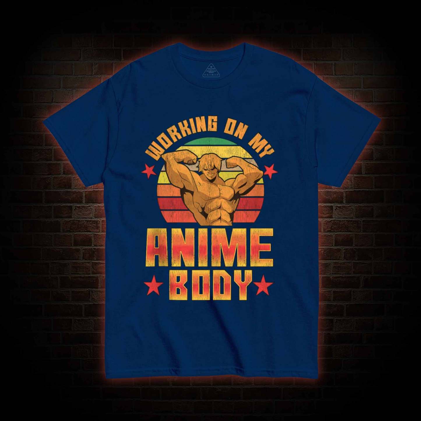 Working On My Anime Body T-shirt