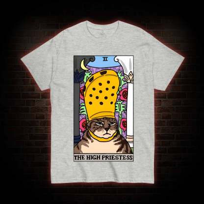 The High Priestess Cat T-shirt