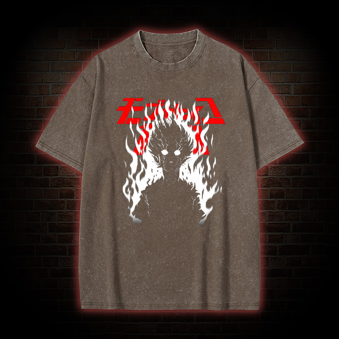 Emo Dark Fantasy Washed T-shirt