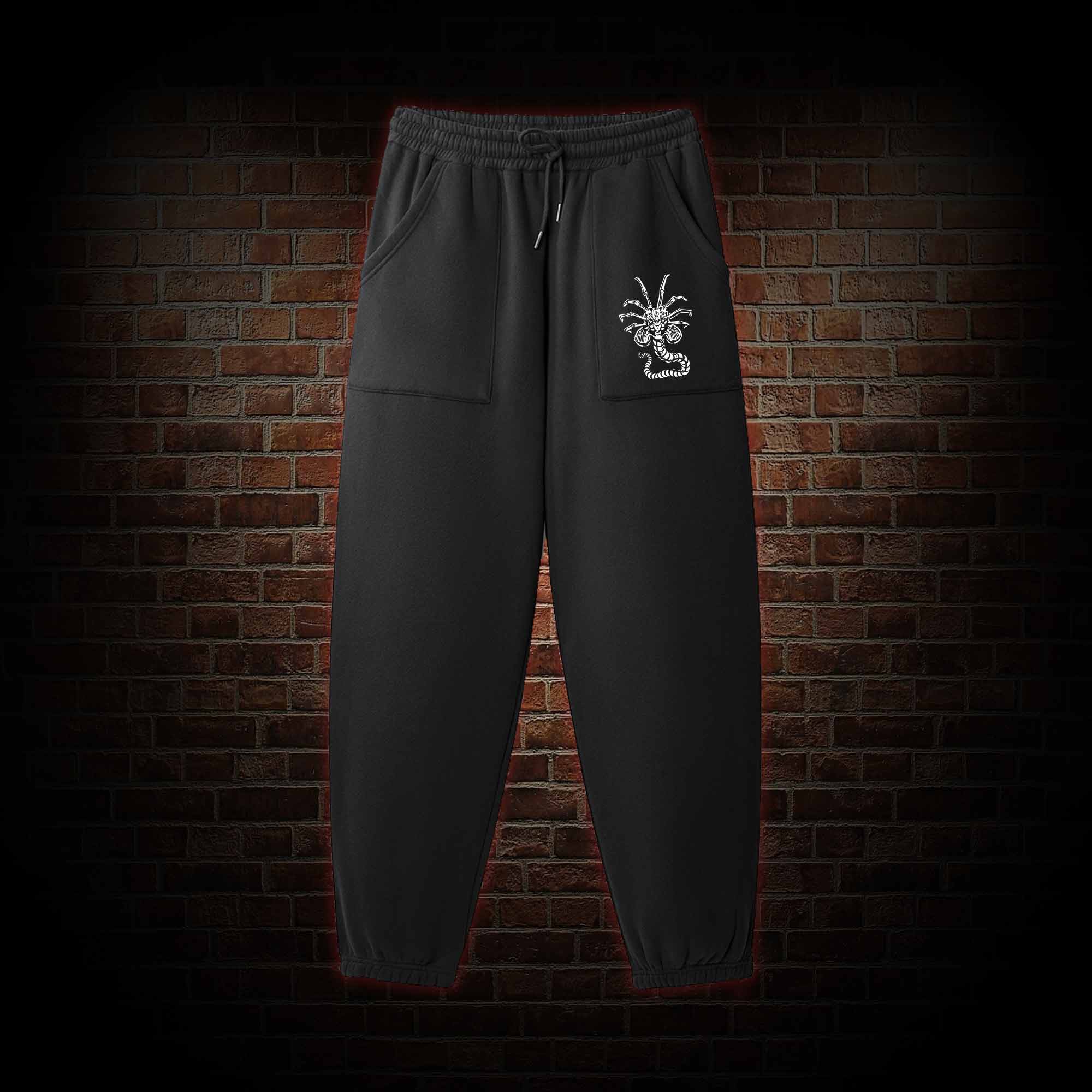 Alien Delivery Guy Fleece Sweatpants