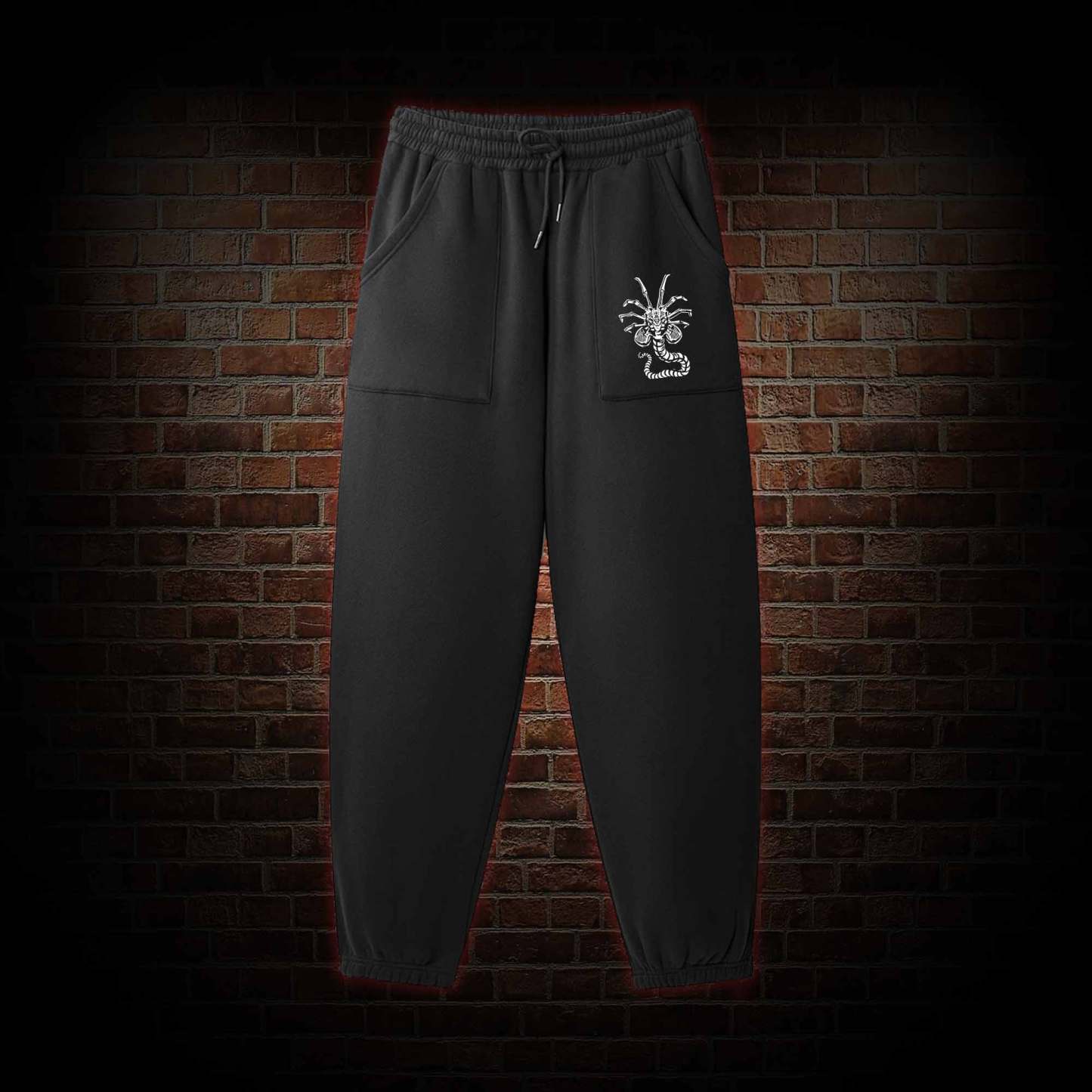 Alien Delivery Guy Fleece Sweatpants