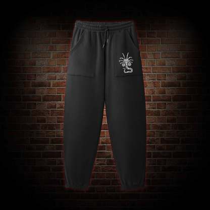 Alien Delivery Guy Fleece Sweatpants