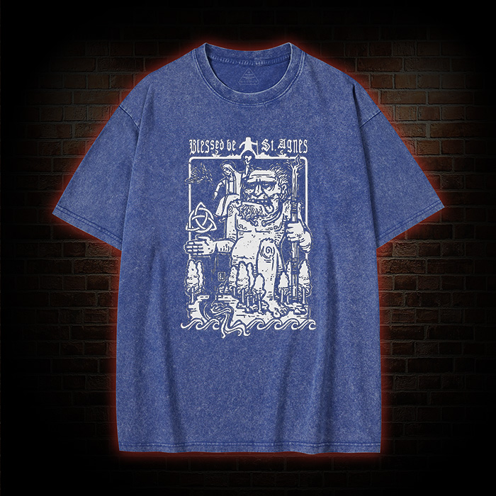 St. Agnes And The Bolster Washed T-shirt