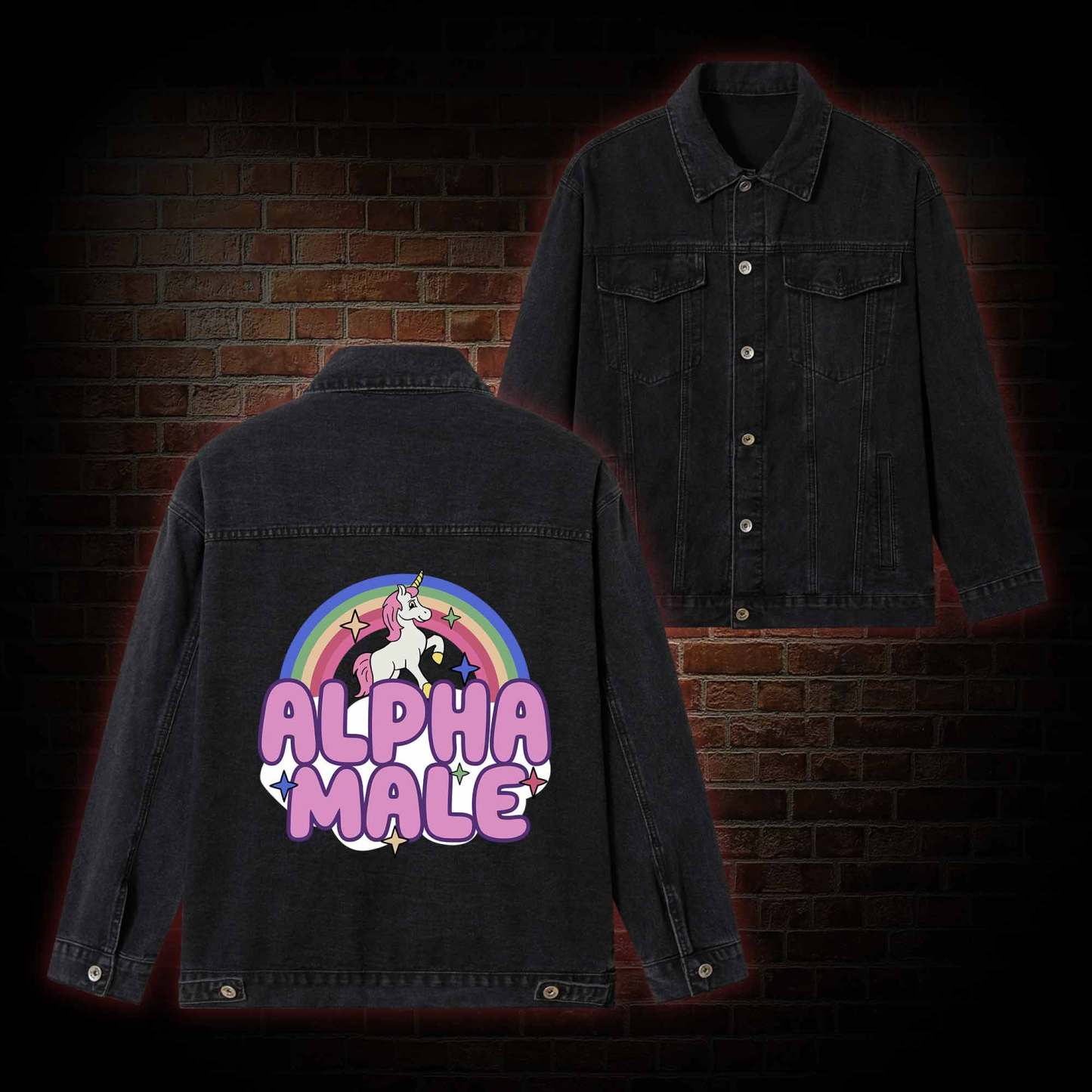 Alpha Male Denim Jacket