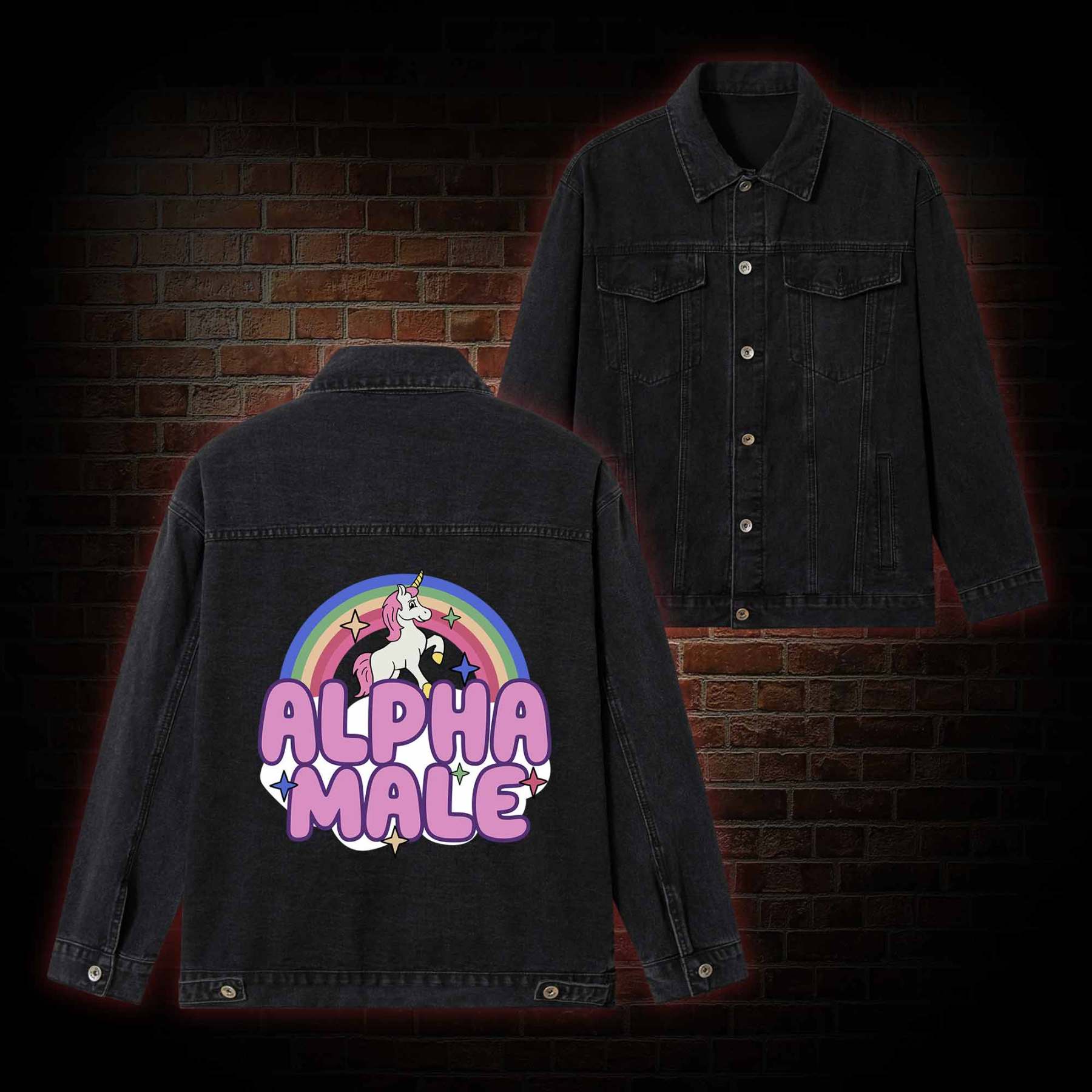 Alpha Male Denim Jacket