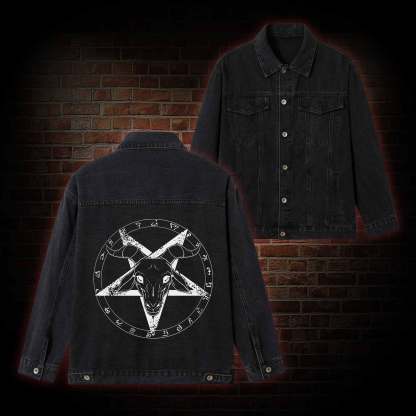 Hail Satan Denim Jacket