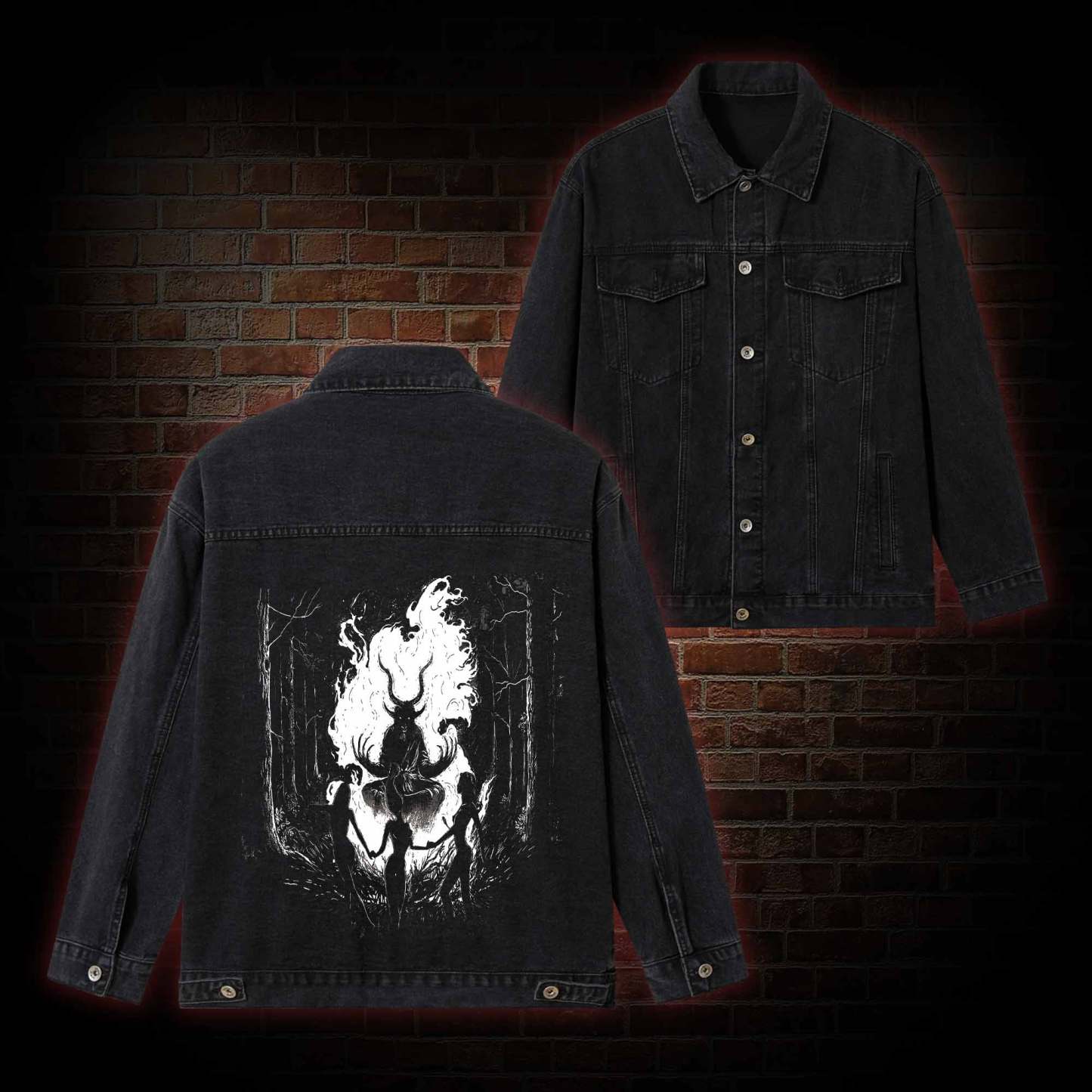 Baphomet Denim Jacket