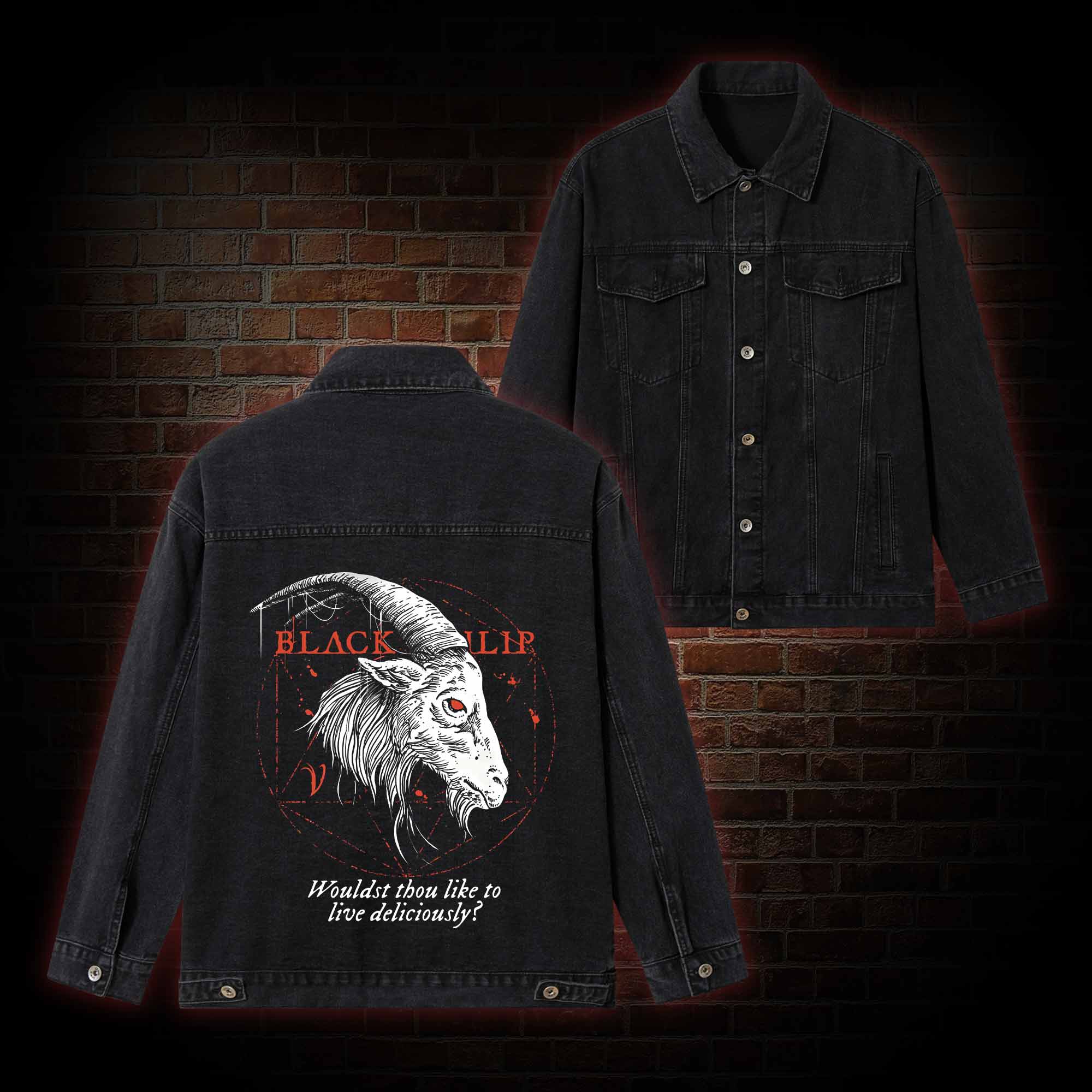 Black Phillip Denim Jacket