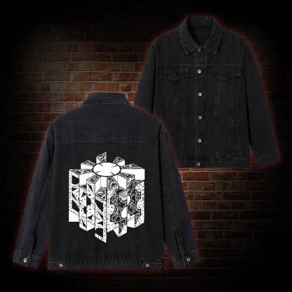 Puzzle Box Denim Jacket