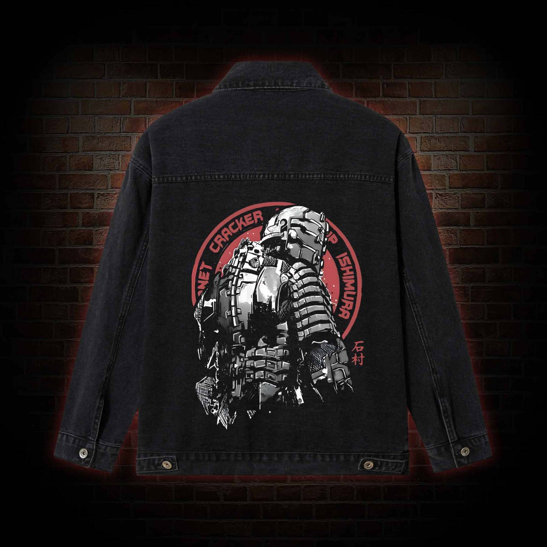 Let The Future Take Its Course Denim Jacket