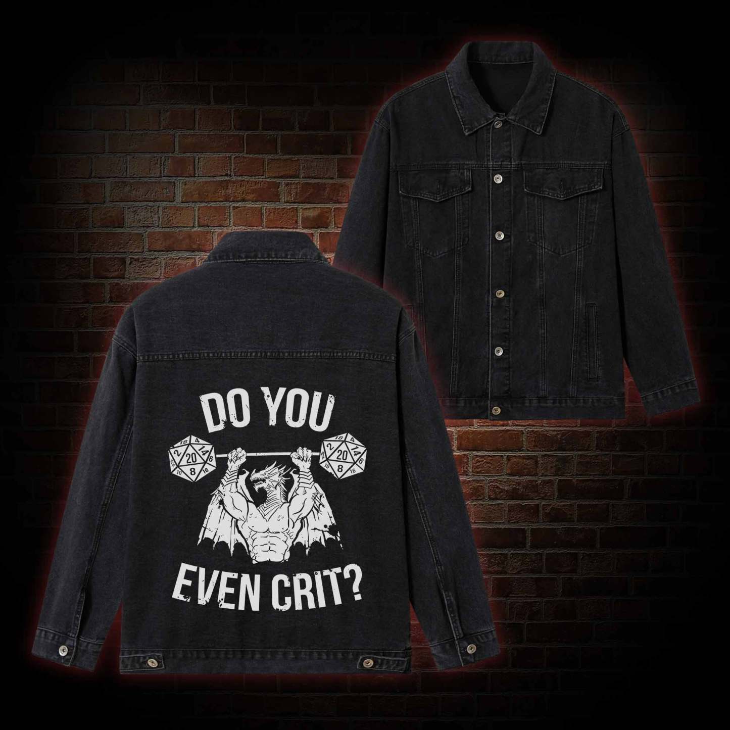 Do You Even Crit? Denim Jacket