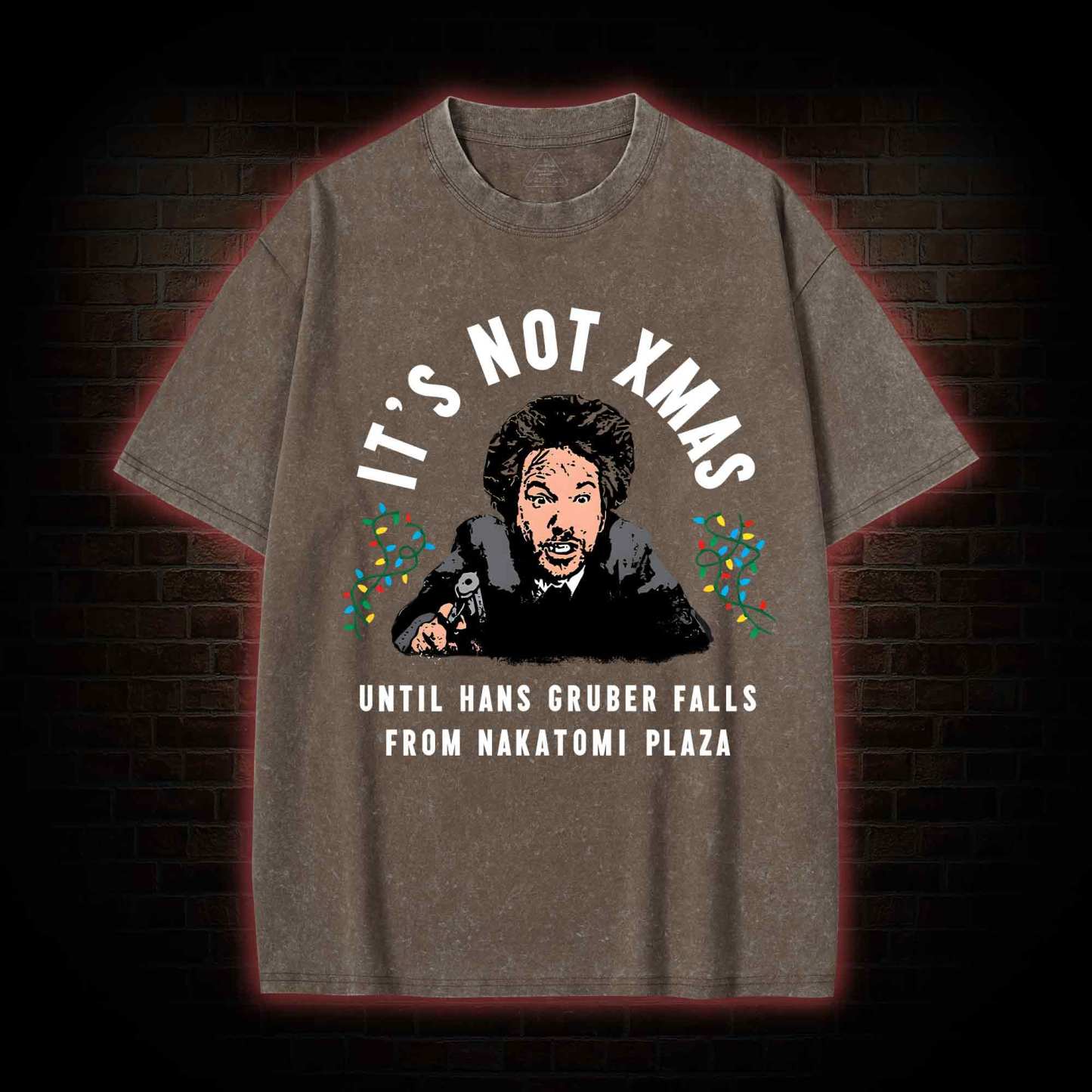 It's Not Xmas Washed T-shirt