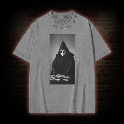 Plague Doctor Washed T-Shirt