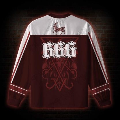 Demon V-Neck Long Sleeve Jersey