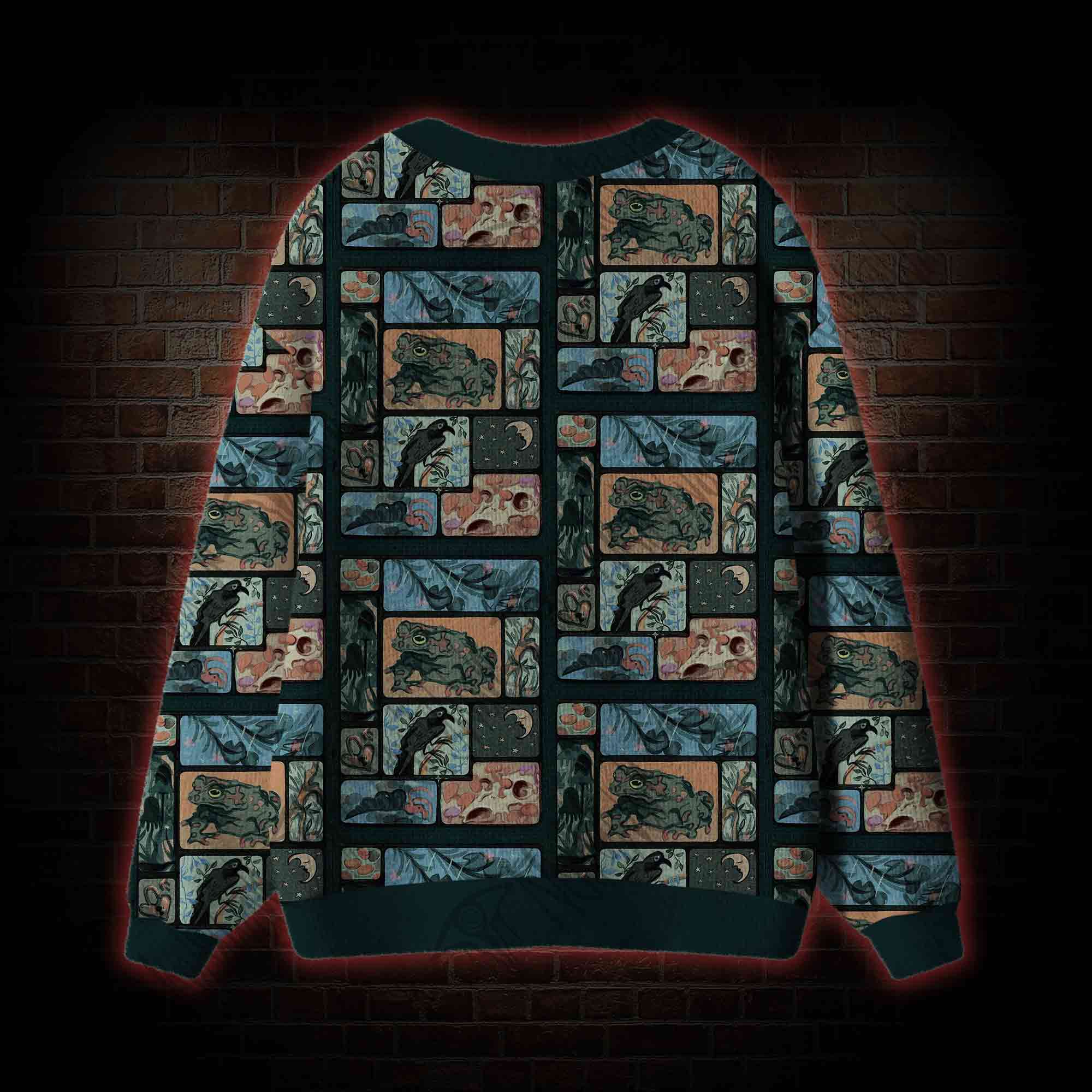 Frogs and Crows Cardigan Sweater