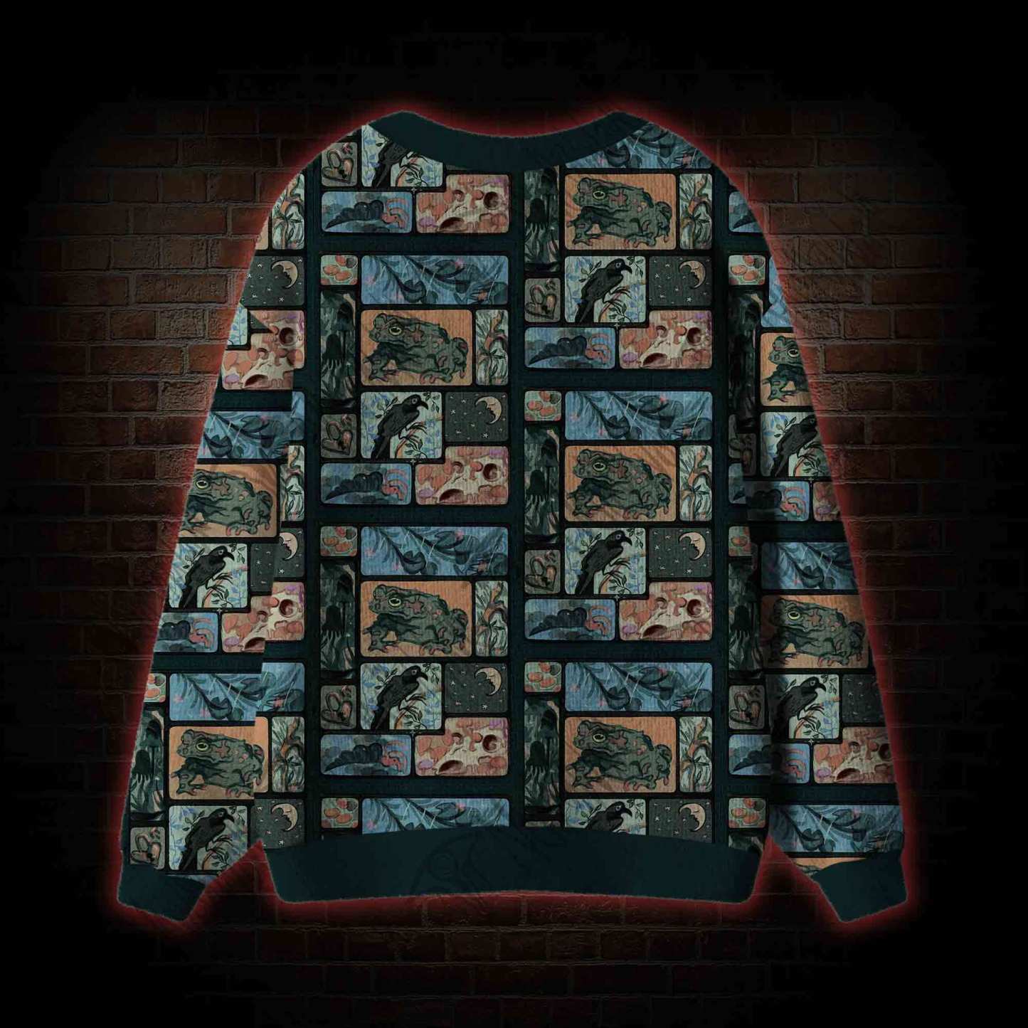 Frogs and Crows Cardigan Sweater