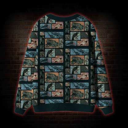 Frogs and Crows Cardigan Sweater