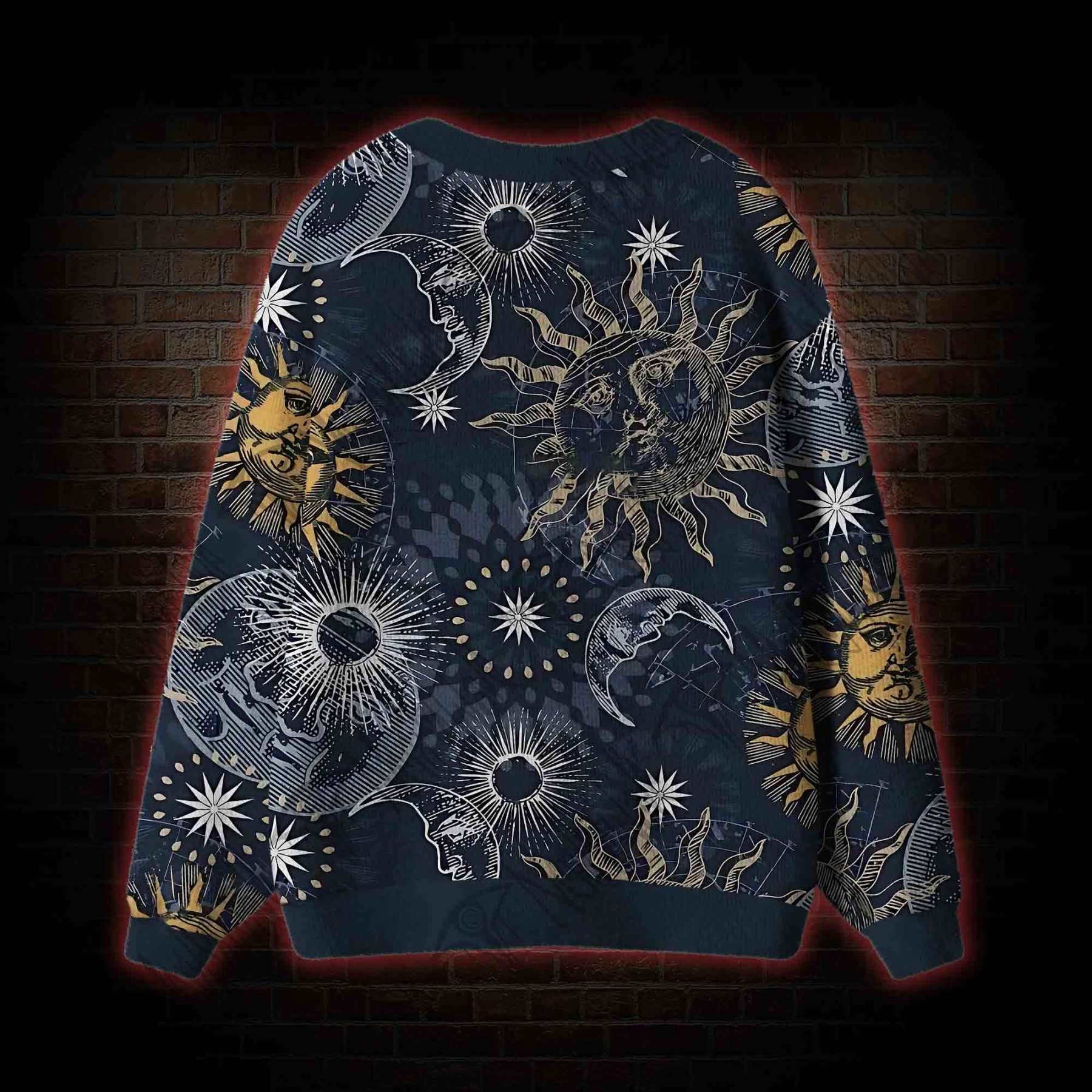 Astrology Cardigan Sweater