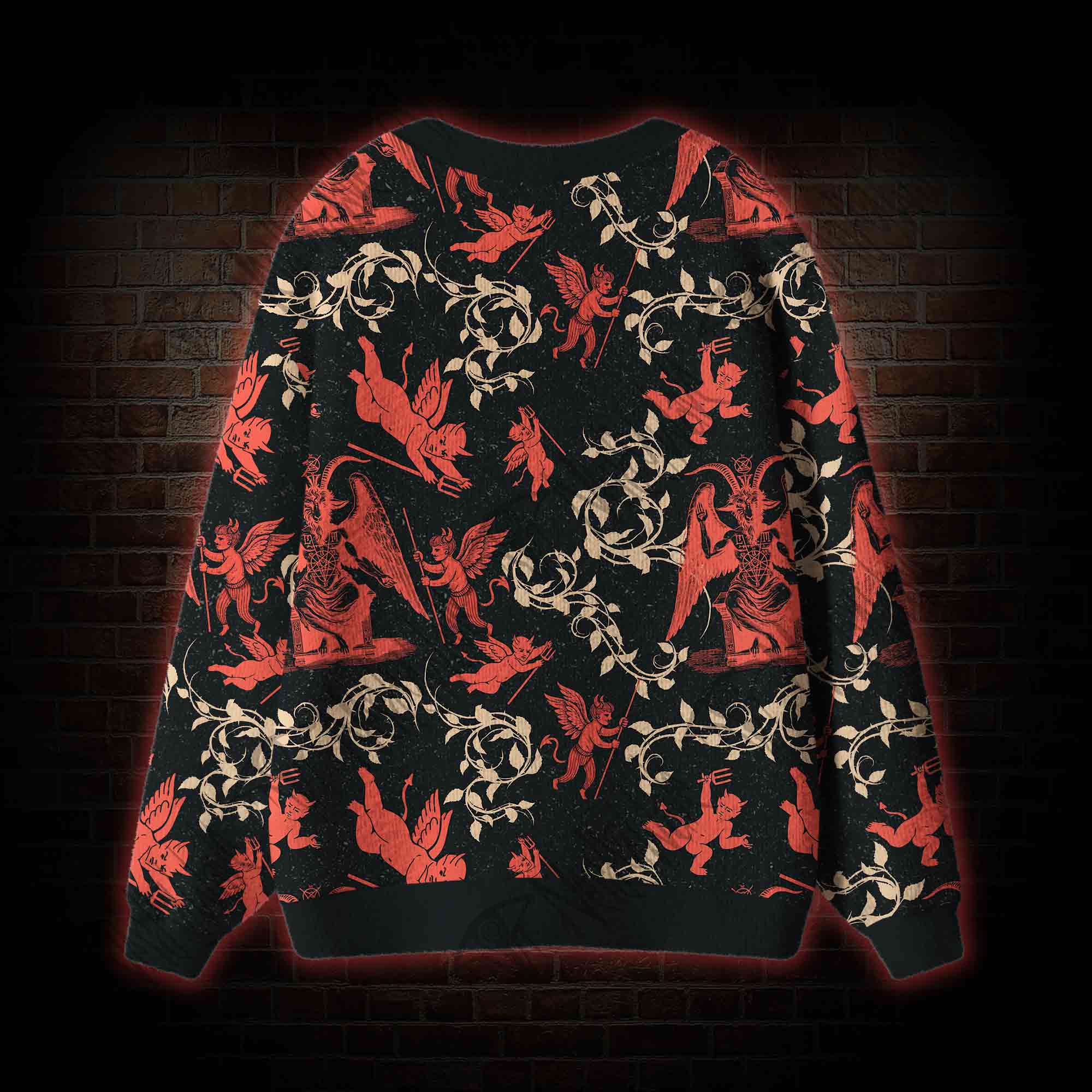 Devil Cardigan Sweater