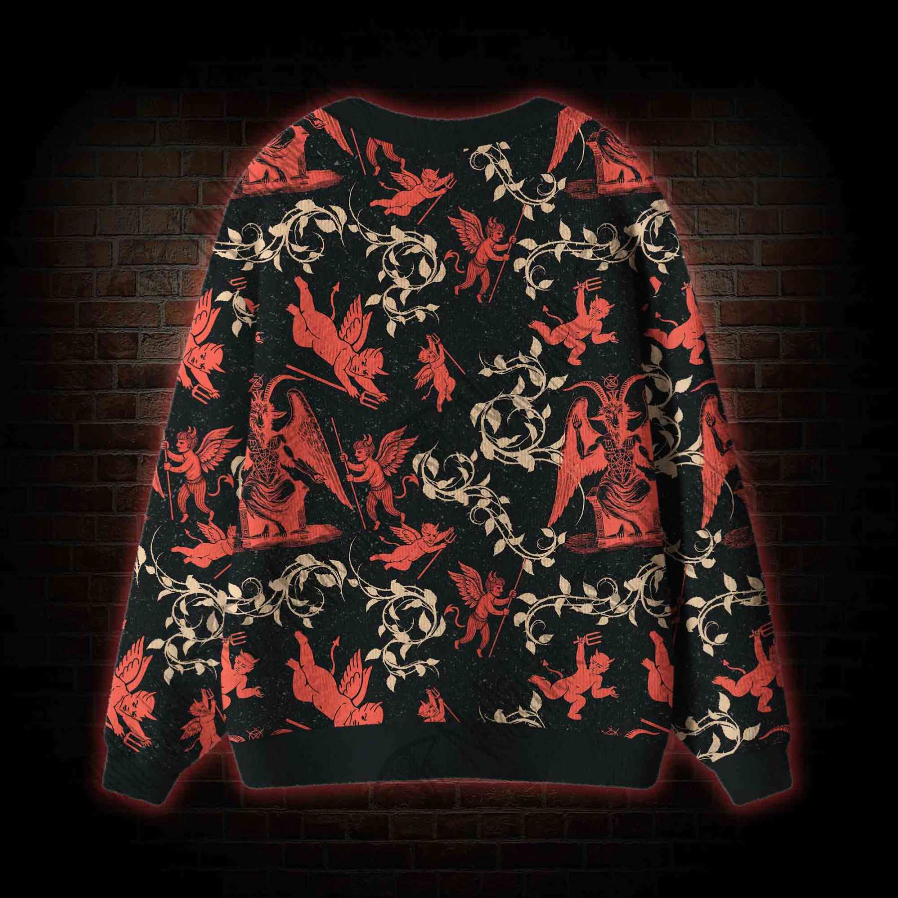 Devil Cardigan Sweater