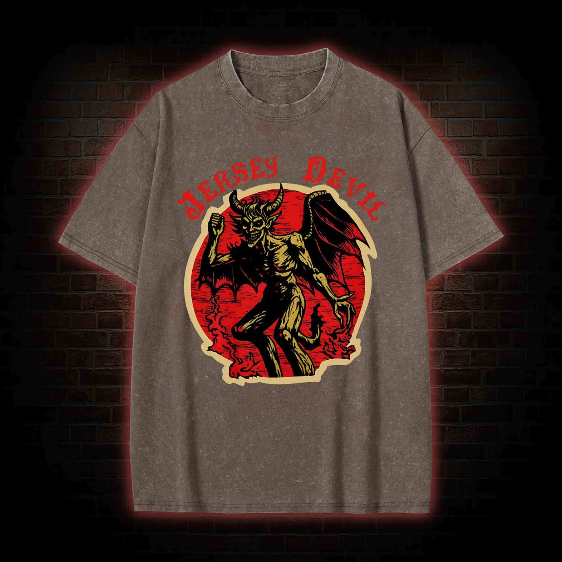 Jersey Devil Washed T-shirt