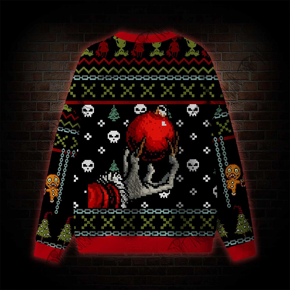 Merry Krampus Ugly Sweatshirts