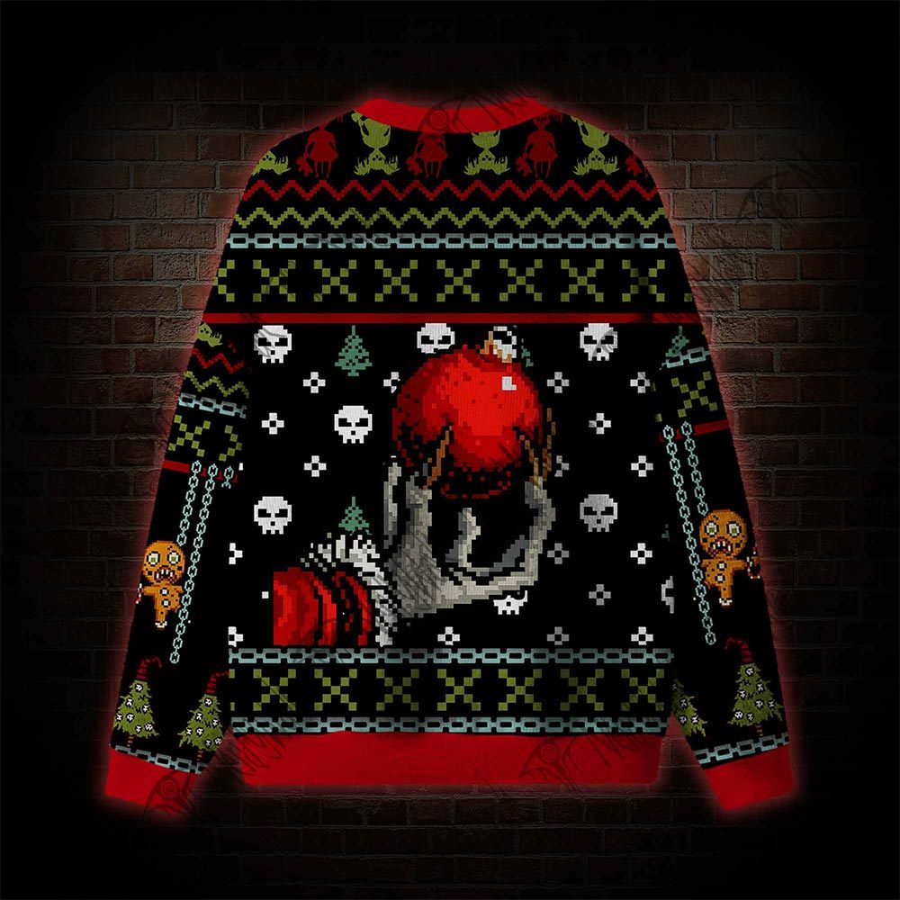 Merry Krampus Ugly Sweatshirts