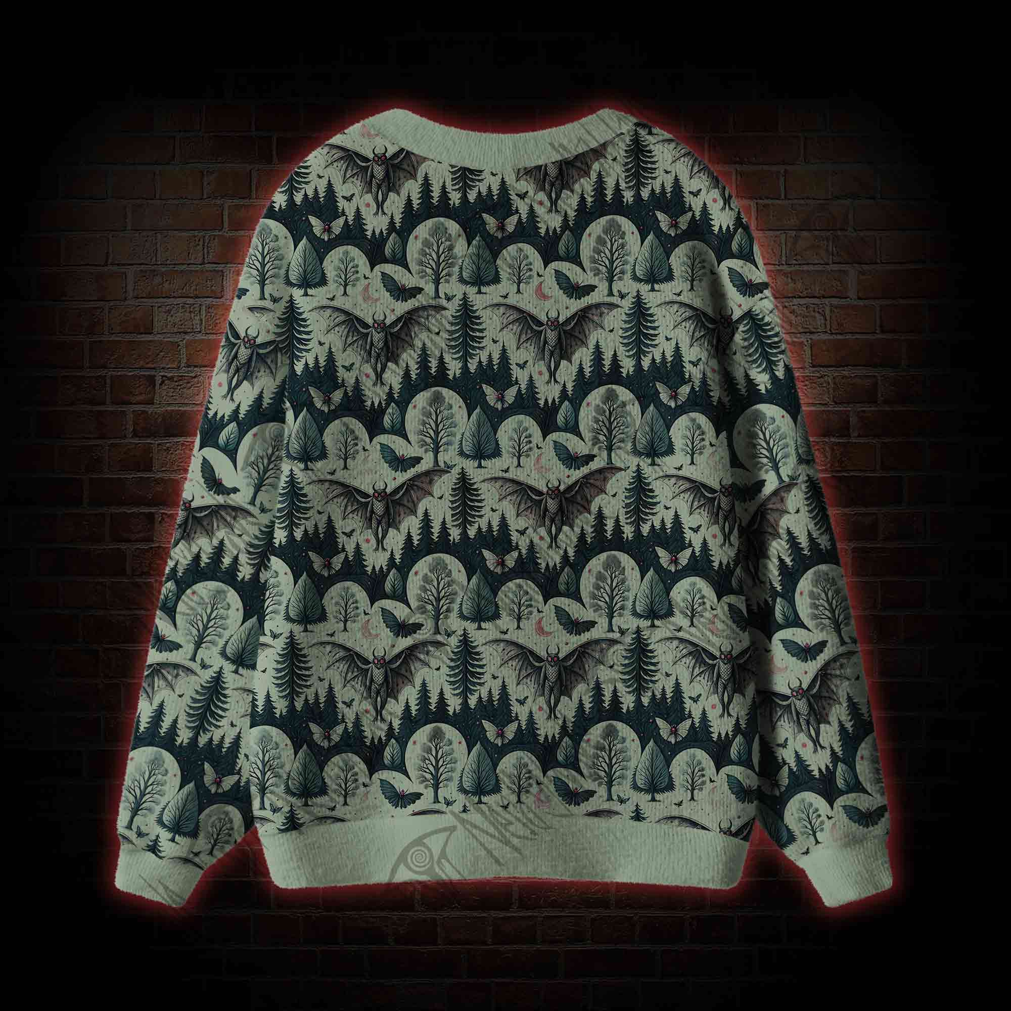 Home of the Mothman Cardigan Sweater