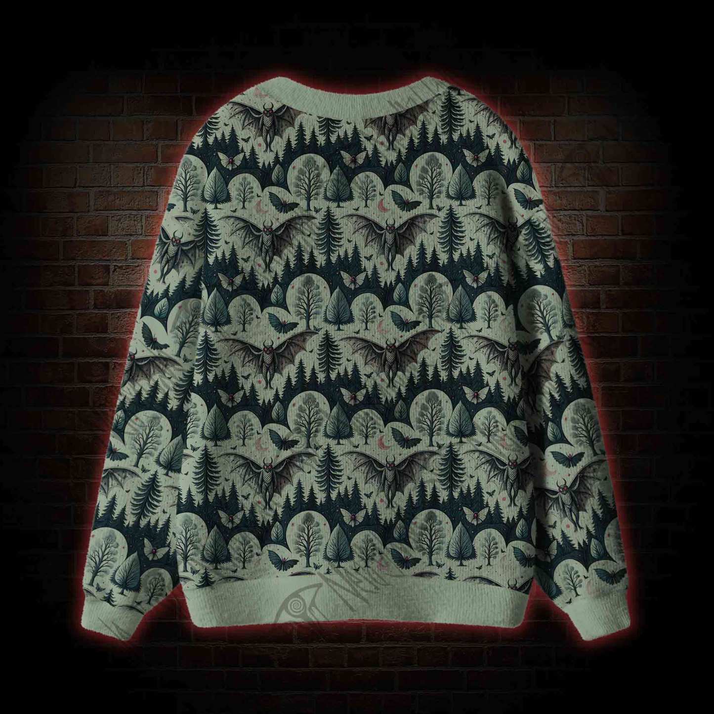 Home of the Mothman Cardigan Sweater