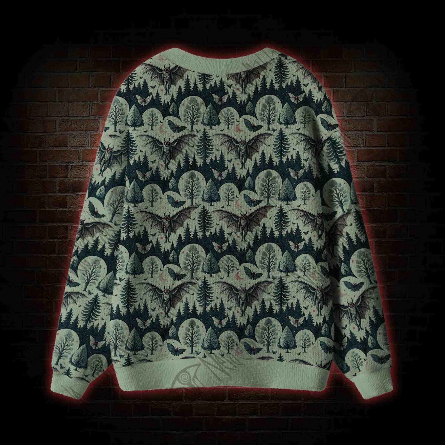Home of the Mothman Cardigan Sweater