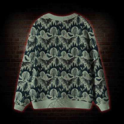 Home of the Mothman Cardigan Sweater